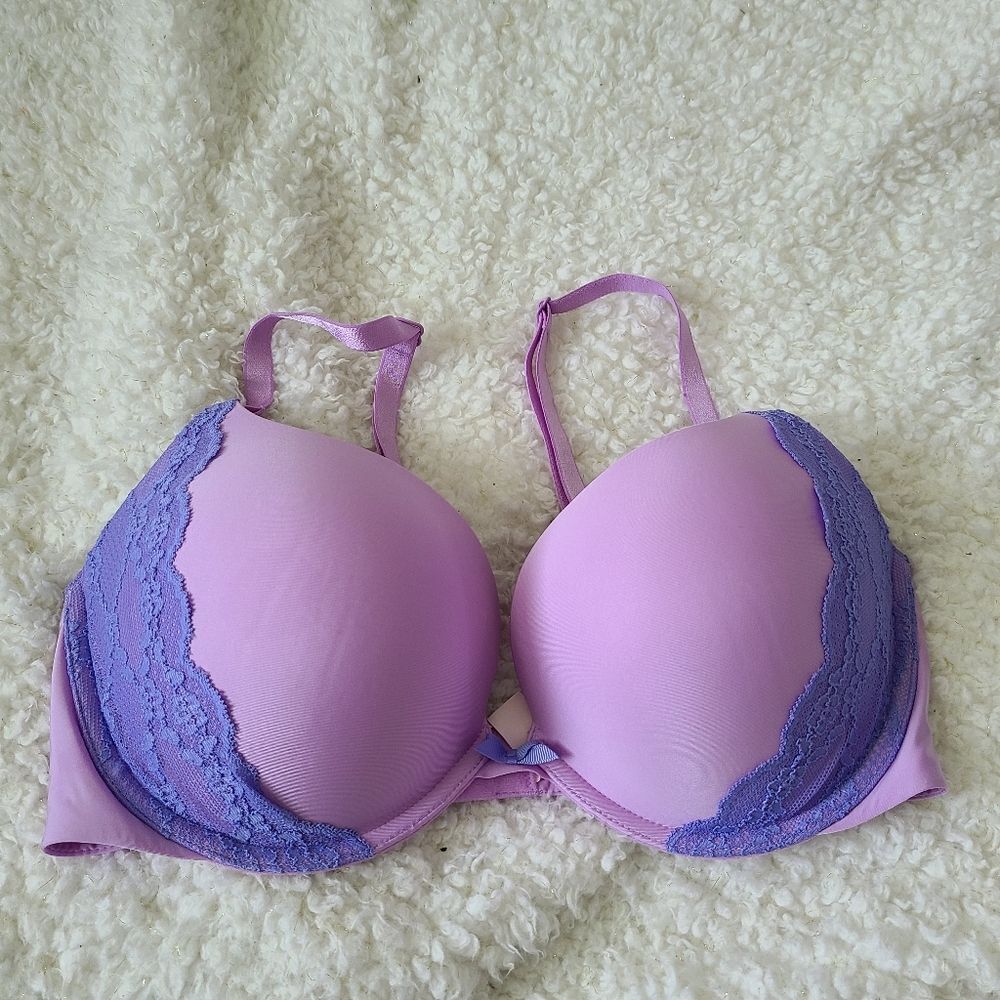 Victoria's Secret Lavender Underwire Push-up Bra‎